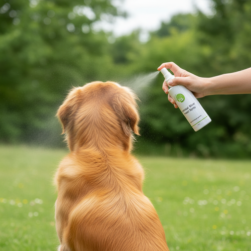 LAPA spray on dog